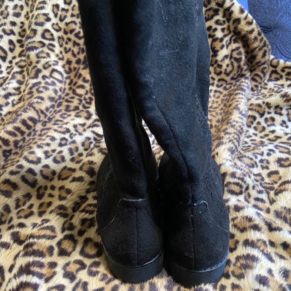 Nine West Black Boots - Picture 4 of 9
